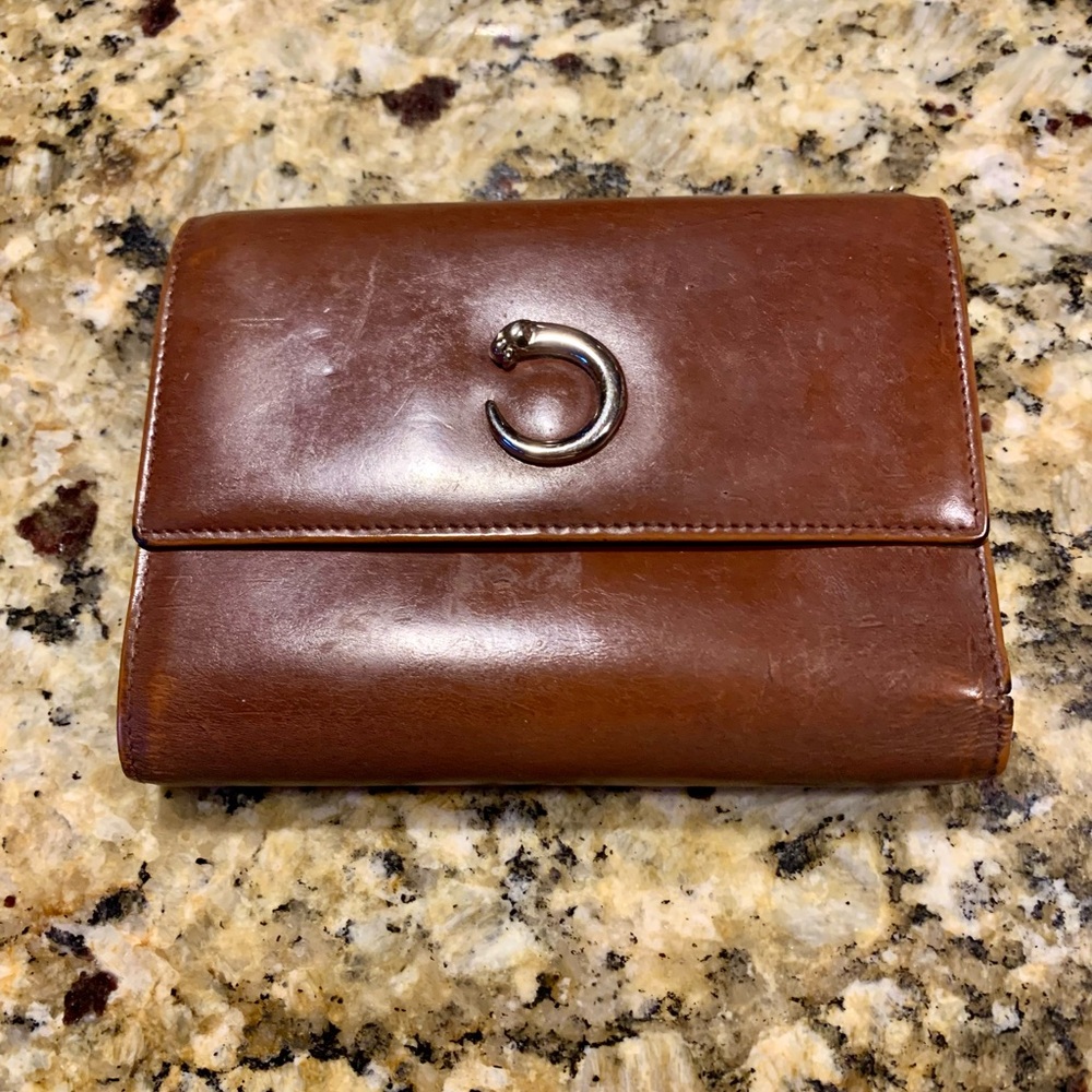 REHAB CARTIER Panthere Trifold Wallet
